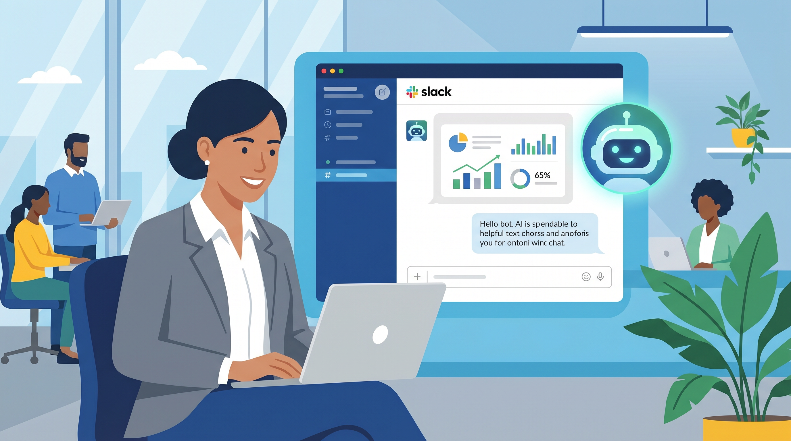 【B2B】Slack × ChatGPT連携で実現するセキュアな社内ヘルプデスク（セキュリティ対策必須）