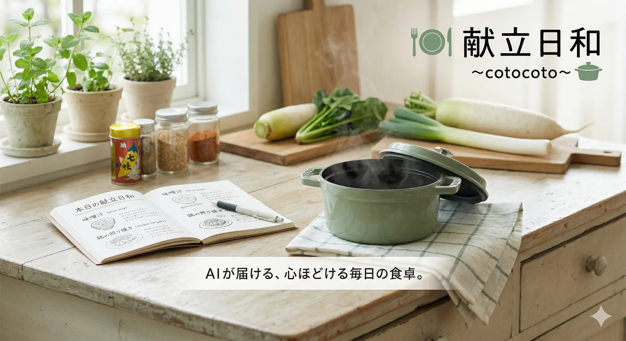 coto coto 献立提案AIアプリ